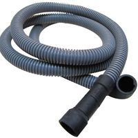 Plumb Pak Corrugated Dishwasher Discharge Hose 90 Degree End- 5/8" x 6'