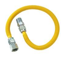 Conector de gas artesanal de latón 1/2 OD 36" de longitud