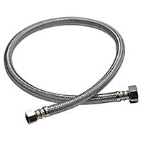Danco 20" Faucet Connector Stainless Steel 3/8" x 1/2"