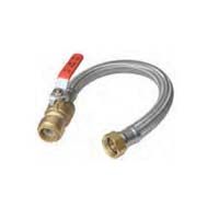 SharkBite Braided Flexible Water Heater Connector - 1/2" X 3/4"