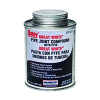 Oatey Great White Pipe Joint Compound With PTFE - 8 Oz
