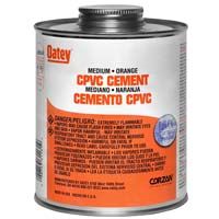 Oatey Medium Orange CPVC Cement - 8 Oz
