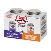 Oatey Purple Primer/Medium Orange CPVC Cement Handy Pack - 4 Oz