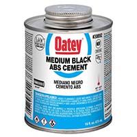 Oatey Medium Black ABS Cement - 16 Oz