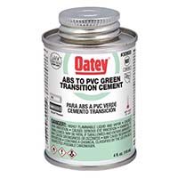 Oatey ABS To PVC Transition Cement - 4 Oz