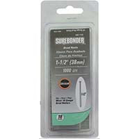 Surebonder Clavos Brad calibre 18 galvanizados - 1-1/2" (1000 unidades)