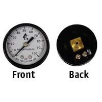 American Granby Inc Manómetro de acero - 1/8"