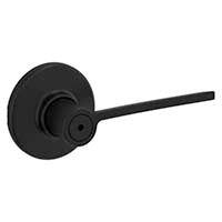 Cama y baño Kwikset Ladera - Negro mate