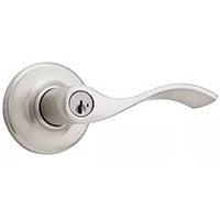 Entrada con llave Kwikset Balboa - Níquel satinado