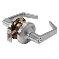 Tell Commercial Satin Chrome Lockset - Storeroom