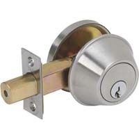Tell 2000 Series Commercial Grade 2 SS Deadbolt - Single Cylinder