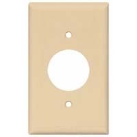 Eaton Single Receptacle Wallplate - 1.406"