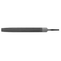 Lima semicircular de corte doble bastardo Century - 10"