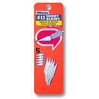 Cuchillas para cuchillos Hobby, 5/tarjeta