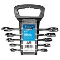 Century Metric Open End Wrenches - 5 Pc