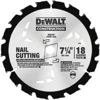 DeWalt Metal Construction Carbide Sawblade - 7-1/4" 18T