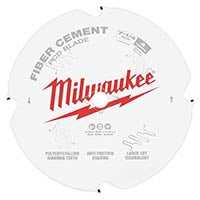 Milwaukee Fiber Cement PCD Blade - 7-1/4"
