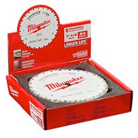 Hoja para madera Milwaukee 7-1/4" - 24 dientes