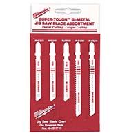 Milwaukee Bi-Metal Jig Saw Blade Set
