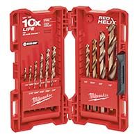 48-89-2370 15PC HELI D/BITS ROJOS