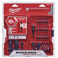 Milwaukee SHOCKWAVE Impact Duty Alloy Steel Screw Driver Bit Set (26pc)