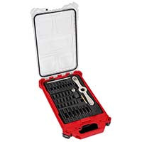 Milwaukee PACKOUT Juego de machos y matrices métricos - 38 piezas