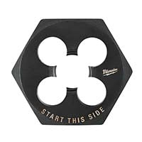 Troquel hexagonal Milwaukee de 3/4"-16 NF