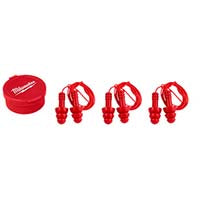 Tapones para los oídos con cable reutilizables de Milwaukee
