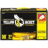 Cable de extensión para contratista Yellow Jacket de 50 pies (10/3)