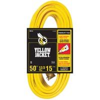 Extensión Yellow Jacket Power Lite de 50 pies (12/3)