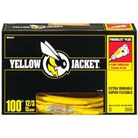Cable de extensión Yellow Jacket Power Lite: 100 pies (12/3)