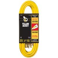 Extensión Yellow Jacket Power Lite de 25 pies (14/3)
