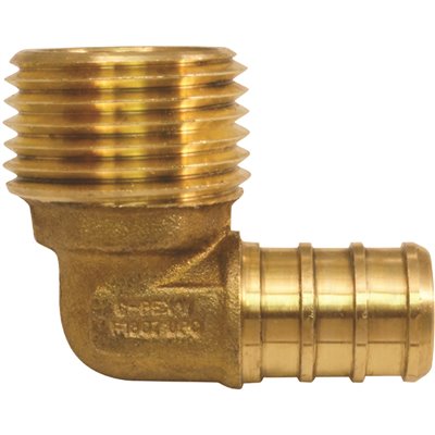Codo APOLLO PEX MNPT - 3/4"X 3/4"