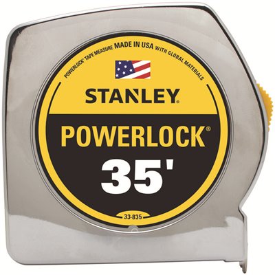 Stanley Powerlock Tape Measure- 35'