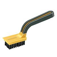 Cepillo decapante de nailon ancho de agarre suave, 1/tarjeta