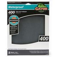 Gator 400 Finish Papel de lija extra fino, húmedo/seco - 9x11
