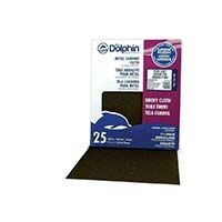 Blue Dolphin Emery Cloth Sheets Medium Grit (25 Pack)- 9" x 11"