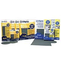 Blue Dolphin Anti-Clogging no Load  120 Grit Sand Paper(25 Pack)-  4-3/16" x 11"