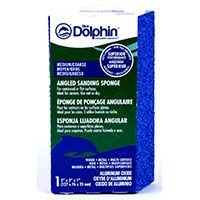 Blue Dolphin Angular Sanding Sponge Med/Coarse - 5" X 3"