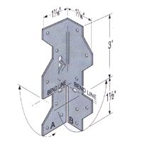 Ángulo ajustable MiTek - 1-1/2 x 1-7/16 x 4-1/2"
