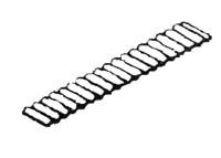 Bridas de pared estilo espiga de calibre 22 Vestal, 500 unidades
