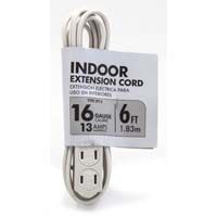 600W 6'16/2 CABLE EXT BLANCO