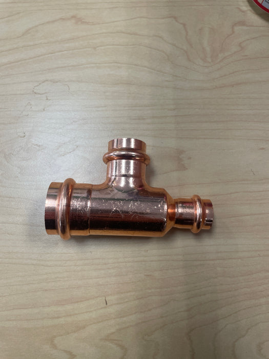 Press Technologies Reducing Tee 1"x1/2"x3/4" PxPxP
