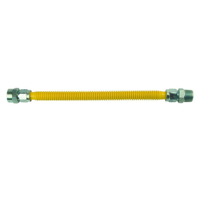 BrassCraft Conector de gas de acero inoxidable MIP de 1 "FIP x 1" - 3/4"