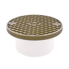 Braxton Harris PVC Cleanout w/Plug & Bronze Cover w/Ring - 3" x 4"