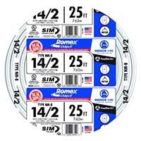 Romex 14/2 NMB W/Ground - 25'