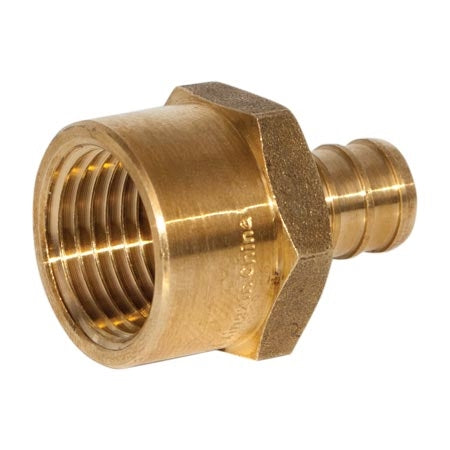 CB Supplies LF Brass PEX X FIP Adapter- 3/4" X 1"