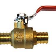 Harvard 400 PSI Bronze PEX Ball Valve - 3/4"