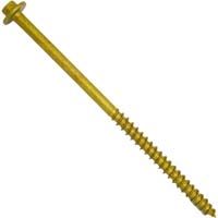 Saber Drive Tan Ledger Board Lag Screws - 3/8" x 3-5/8" (50 Qty)