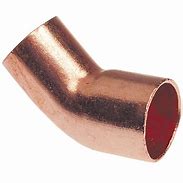 Hailiang Copper Wrot 45° Street Elbow - 2" x 2" FTGxC